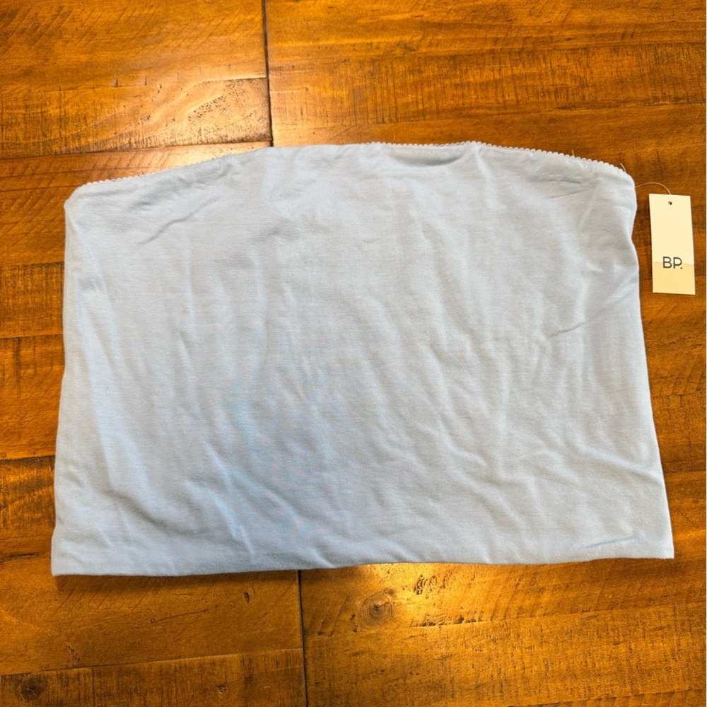 BP Nordstrom blue tube top‎ crop NWT size xl